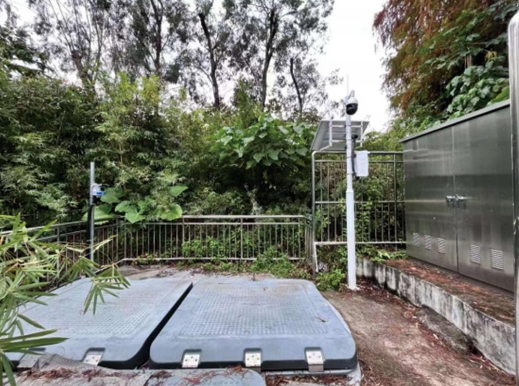 深圳荔枝公园排水口氨氮在线监测